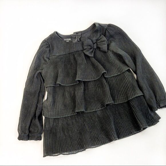 Wonderkids GrayTiered Ruffle Dress Sz 18m - Picture 10 of 10
